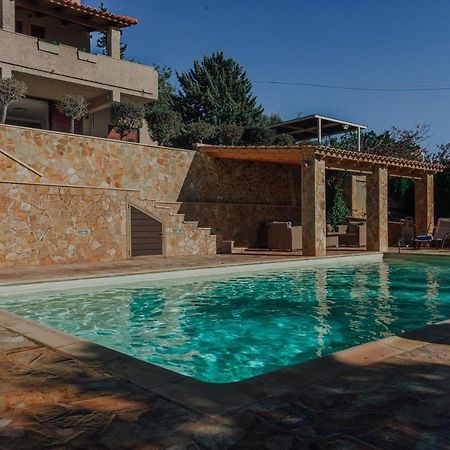 Pool And Sea View Apartments Agia Marina  Buitenkant foto