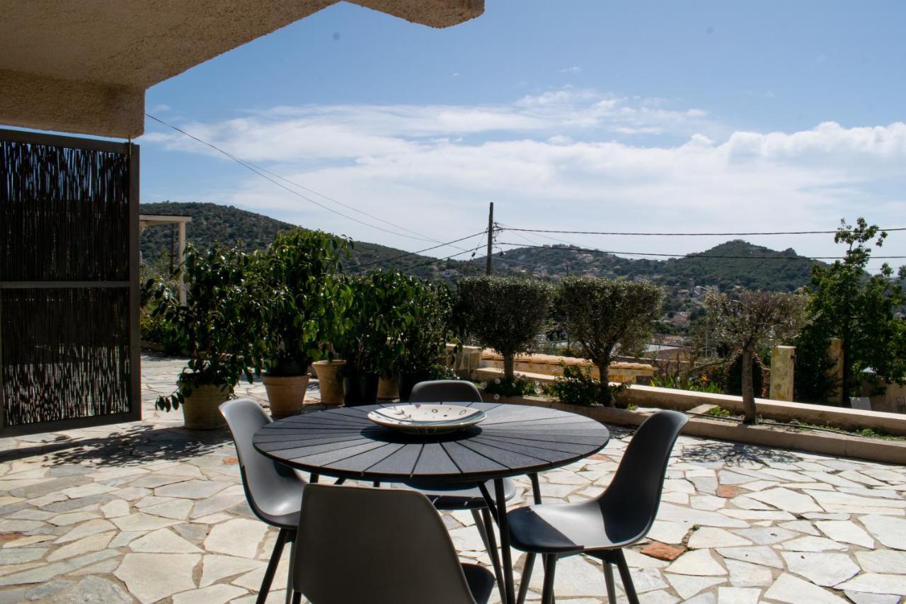 Pool And Sea View Apartments Agia Marina  Buitenkant foto